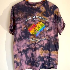 Rose Apothecary Trendy Acid Wash Tshirt